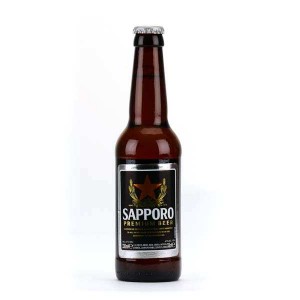 Bière japonaise Sapporo - 5% - Bouteille 33cl