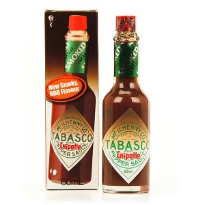 Tabasco chipotle - sauce piquante fumée - Bouteille 60ml