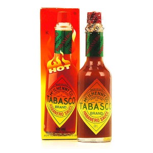 Tabasco Habanero - sauce piquante forte - Bouteille 60ml