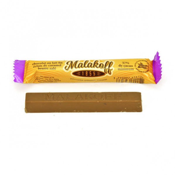 CHOCOLAT MALAKOFF LAIT/FEUILLETINE, 20GR