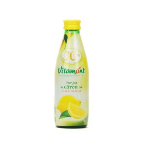 Pur jus de citron bio - Bouteille 25cl