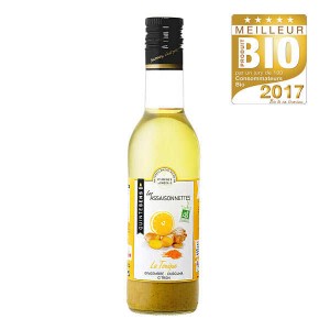Vinaigrette bio tonique 100% naturelle sans émulsion - Bouteille verre 36cl