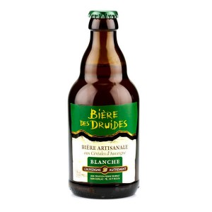 Bière blanche d'Auvergne - Druides (Verveine) 4.9% - Bouteille 33cl