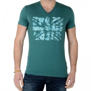 Tee Shirt Pepe Jeans Martin Vert Woods