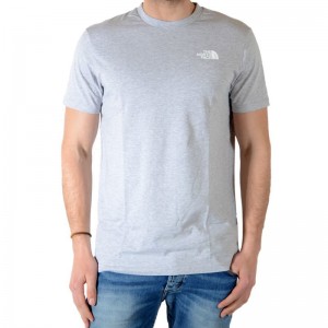 Tee Shirt The North Face Redbox Gris Heather