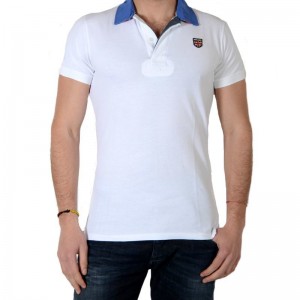 Polo Pepe Jeans Esteban PM540411 Blanc 800