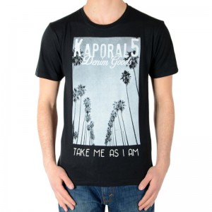 Tee Shirt Kaporal Enfant Calif Noir