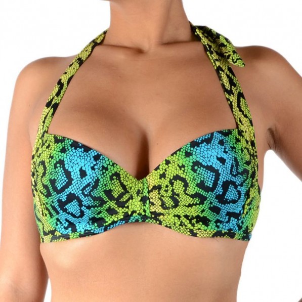 Valege Haut de Maillot de Bain Val ge Wabaso Imprim tightR tightR