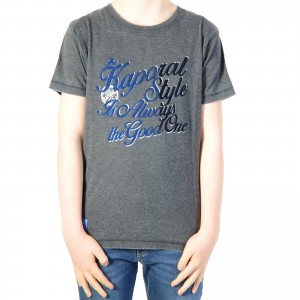 T-shirt Kaporal Enfant Dumb Black