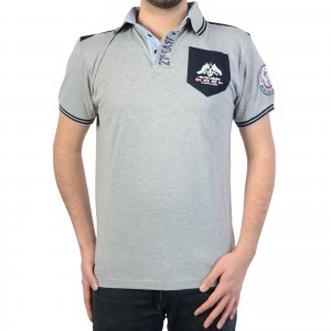 Polo Geographical Norway Kalipso DD Men Gris