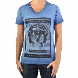 Tee Shirt Deeluxe Storm Inkblue