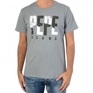 Tee Shirt Pepe Jeans Chaos Grey Marl