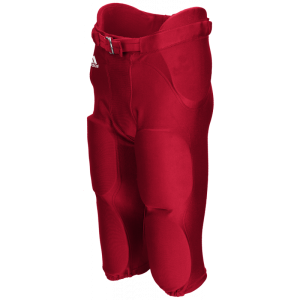 Pantalon de Football Américain tout intégré Adidas Audible Rouge