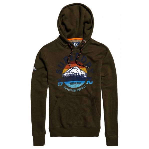 Superdry mountain store trail hoodie
