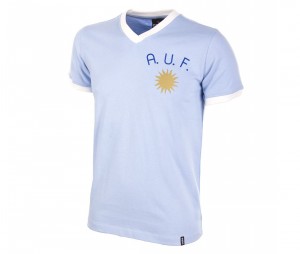 Maillot Rétro Uruguay 1970 Bleu