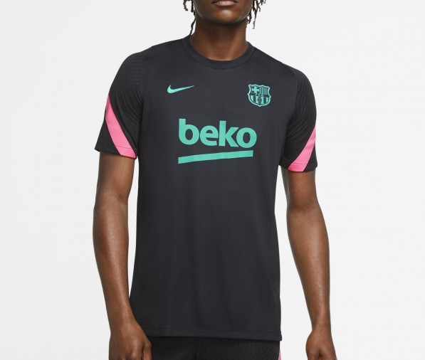 maillot entrainement barca bleu