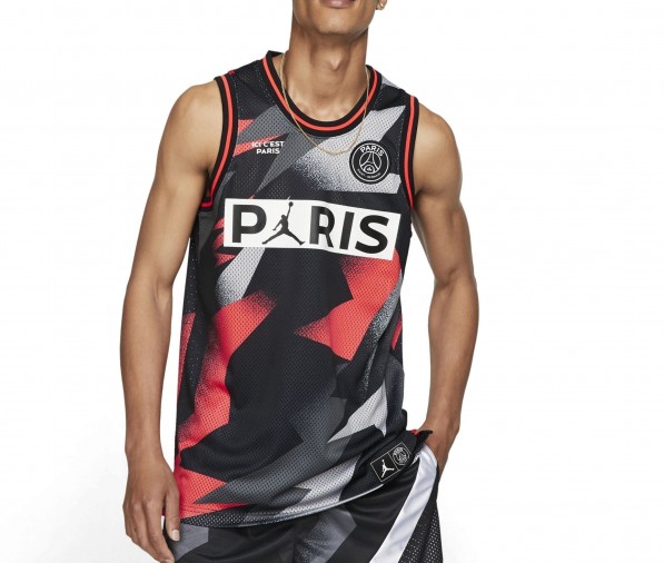 maillot noir psg jordan