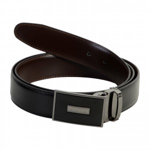 Ceinture Torrente Avec Boite Cadeau Reversible Noir et Marron CM28