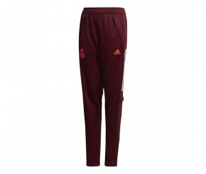 Pantalon Entraînement Real Madrid Rouge Junior