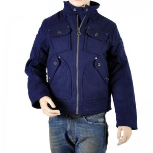 Blouson Enfant Diesel Joffery Jacket K8SS Bleu