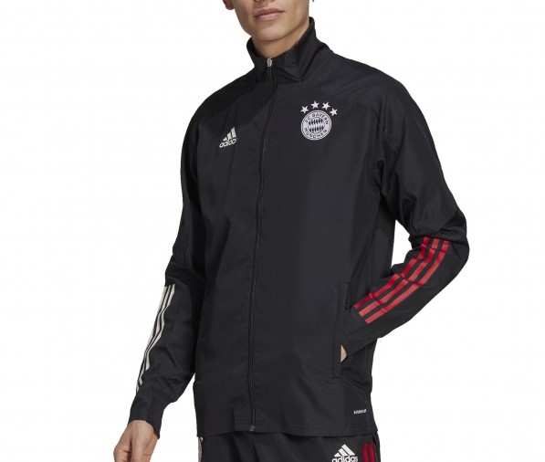 Adidas Veste Pr sentation Bayern Munich Noir Adidas tightR