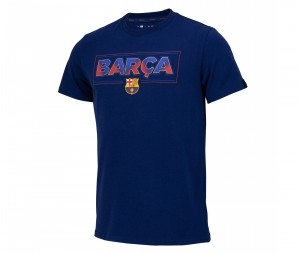 T-shirt Barça Fan Bleu Junior