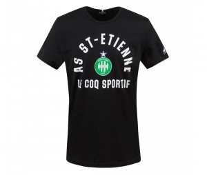 T-shirt AS Saint-Etienne Essentials N°1 Noir