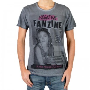 T-Shirt Eleven Paris Fanzine 4 Gris