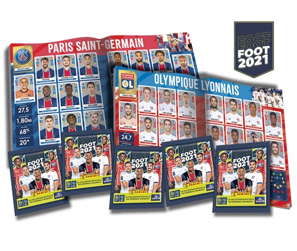 PANINI FOOT 2021 Le pack de démarrage et plus de 1000 vignettes à