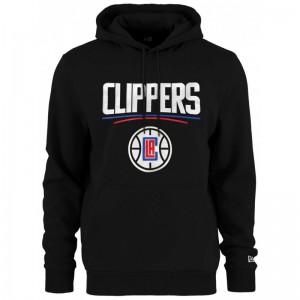 Sweat à Capuche NBA Los Angeles Clippers New Era Team logo Noir