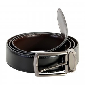 Ceinture Torrente Avec Boite Cadeau Reversible Noir et Marron CM21