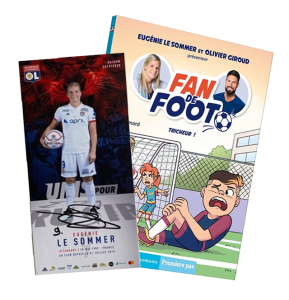 Livre Fan de Foot Tome 3 "Tricheur !" + Carte Dédicacée