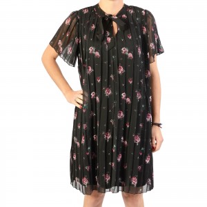 Mini Robe NA-KD Floral Pleated