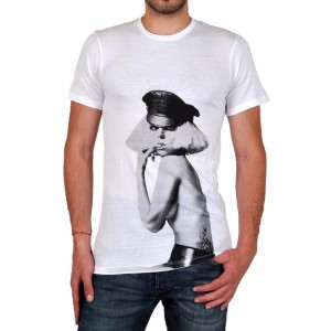 T-Shirt Eleven Paris Gaga Bich Ts Blanc