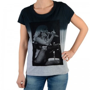 Tee Shirt Eleven Paris Lada W Lady Gaga Gris Chiné