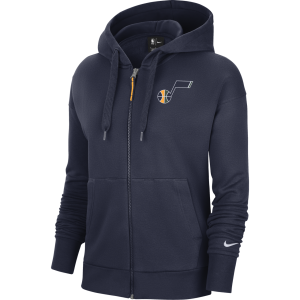  Nike W Instant Team Connection Full Zip Hood Navy Primary 