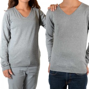 Pull Little Eleven Paris Joke Mixte (Garçon / Fille) Gris