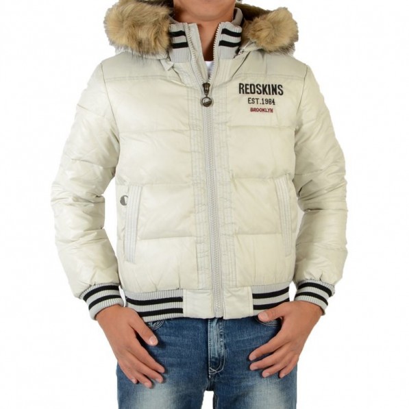 Veste sales redskins blanche