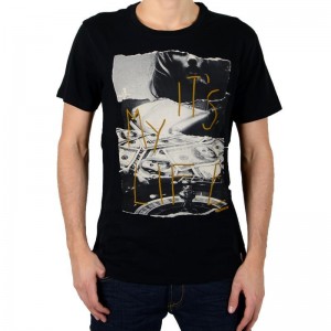 Tee Shirt Japan Rags Poireau Noir