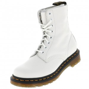 Chaussures Dr Martens Pascal blanches Femme