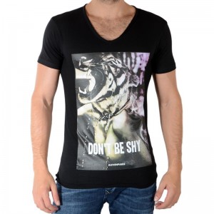 Tee Shirt Eleven Paris Anilk Noir