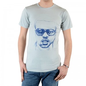 Tee Shirt Eleven Paris Kane Kanye West Gris Silver Grey