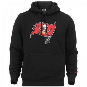 Sweat à Capuche NFL Tampa Bay Buccaneers New Era Team logo Noir