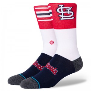 Chaussettes MLB St. Louis Cardinals Stance Color Blanc