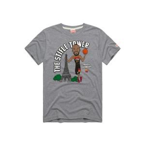 Rudy Gobert Homage Caricature Tee Gray Edition City 