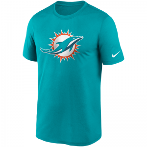 T-shirt NFL Miami Dolphins Nike Logo Essential Vert pour homme