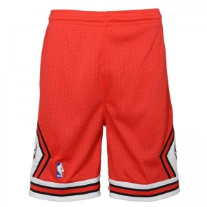 Short NBA Chicago Bulls 1997 Mitchell & Ness Rouge pour enfant