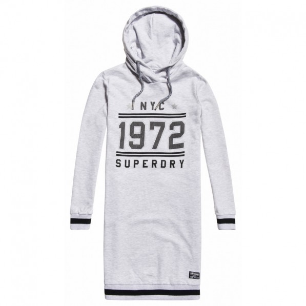 superdry tokyo hooded sweat dress