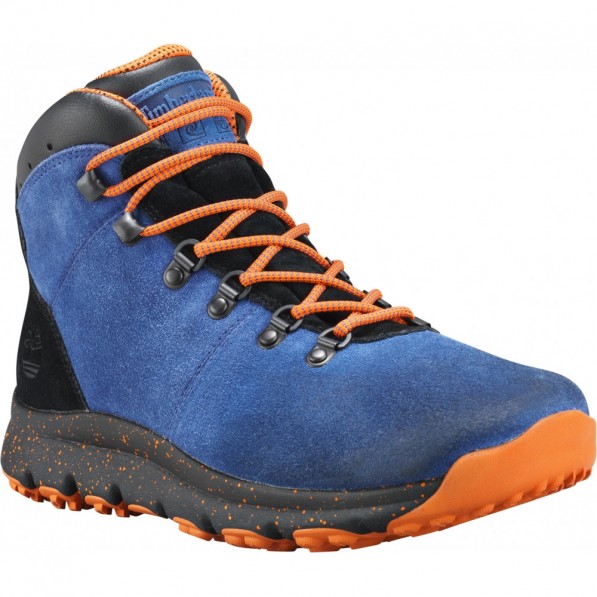 timberland world hiker mid blue