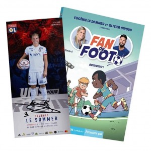 Livre Fan de Foot Tome 4 "Buuuuuut !" + Carte Dédicacée